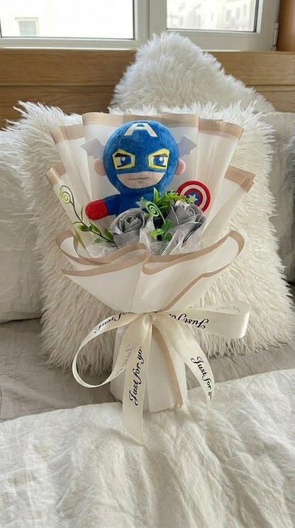 Peluche ramo de rosas